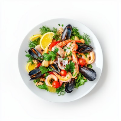 Фирменное блюдо Морской гриль прованс - купить в Чебино